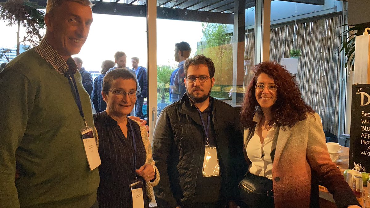 Great to be with humans in person again! Thanks to @vdignum and great to see @RecklessCoding and @frankdignum with @gabriellearuta. #ACAI2021