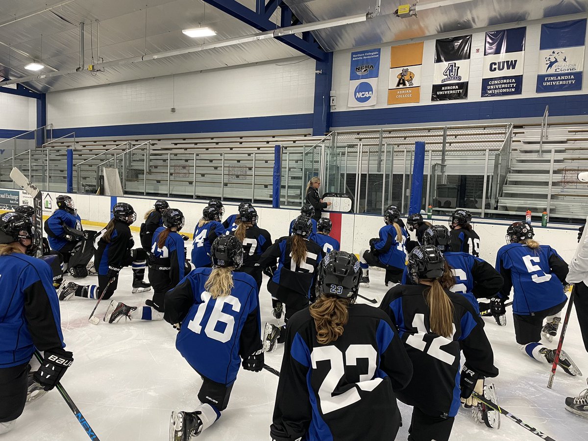 First day of practice…hockey is back!
