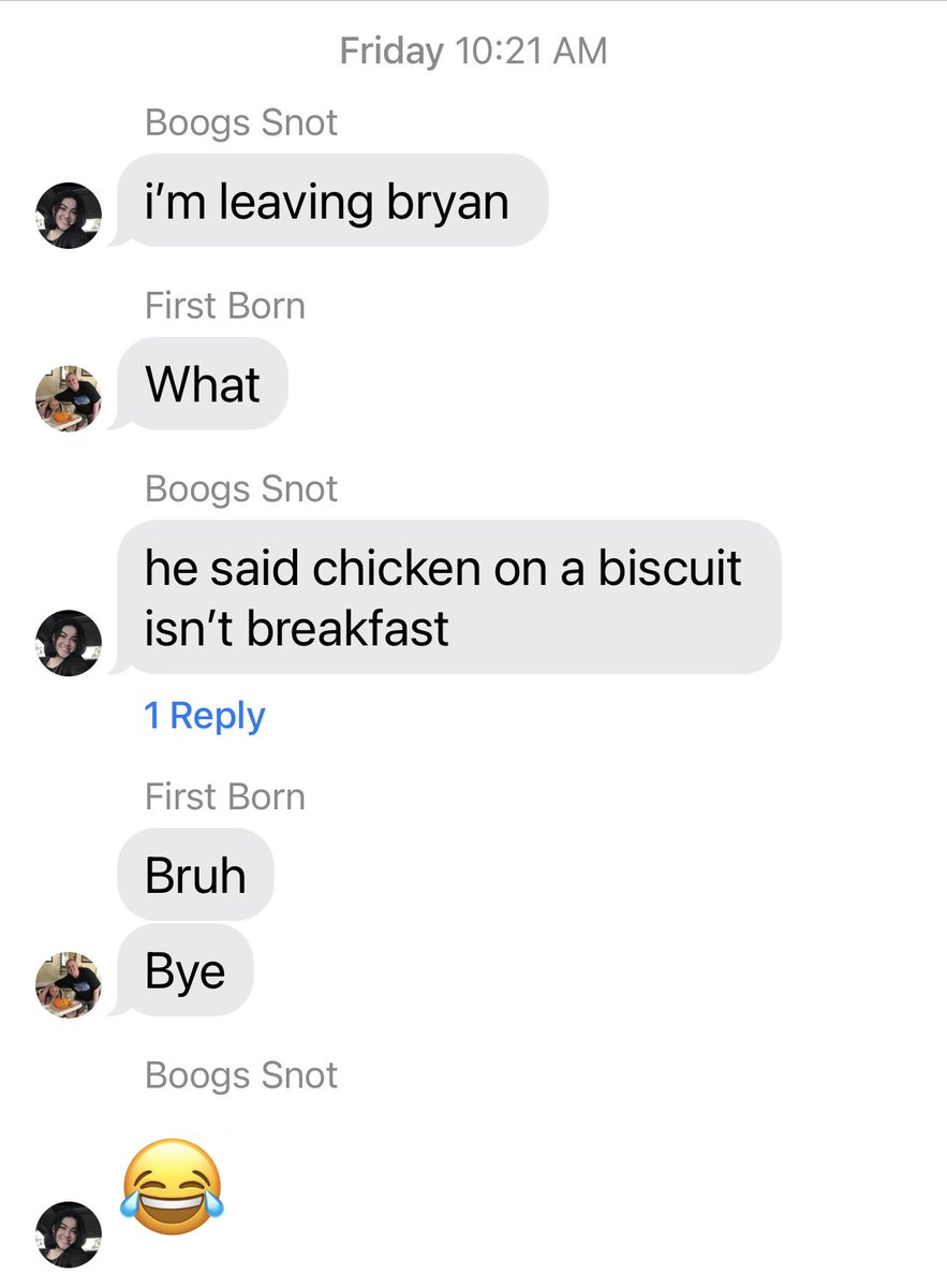 TreyNapoleon's tweet photo. @Bojangles Can we please explain to Bryan that it is, indeed, #breakfast ?#NorthCarolina https://t.co/9yLpWDjct8