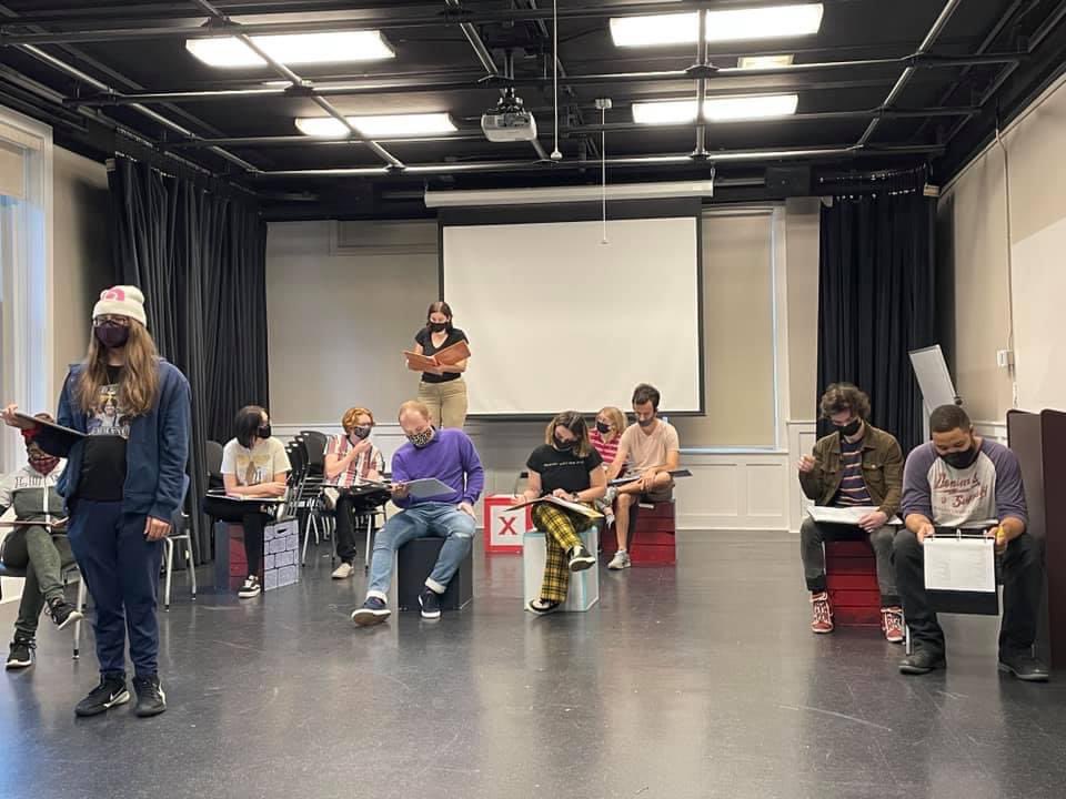 My First Time has been rehearsing for a few weeks now! This is a play based on the website where thousands of people have shared their stories about their first times. It is being student directed by senior musical theatre major, Riley Gibson

more info: 
gundlachtheatre.org