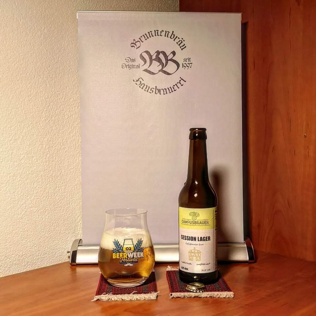 brunnenbraeu's tweet photo. Campusbrauer - Session Lager - California Sun (**) 4,8%
#beerwithnoview #beeronthecarpet #beerporn
#campusbrauer #session #sessionlager #californiasun https://t.co/r9e1hkP7nI