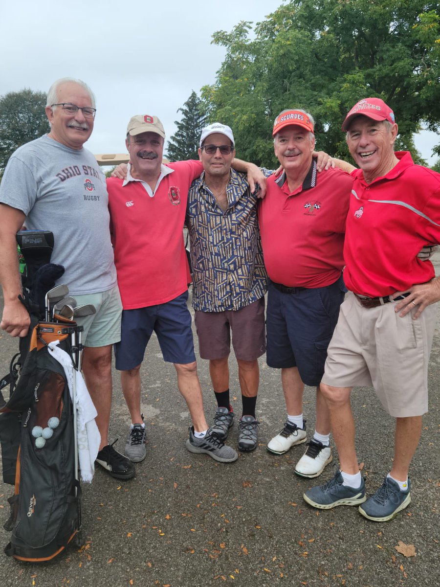 OSUrugby's tweet photo. This weekend, the Buckeye’s celebrated the 55th anniversary of the club’s founding. Alumni and current players alike came together and enjoyed a great weekend, topped off with two wins over Norte Dame (A-side 24-7 and B-side 28-15). See you all next year! #GoBucks https://t.co/8y5xiDKSJ5