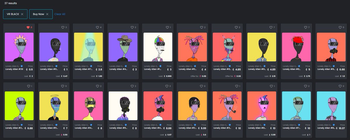 partnuETH's tweet photo. had my eyes on this for so long now, it's too tempting to not share. #vrblack trait floor is almost the best opportunity listed atm. 2 sales for a 5x 📈 less than 10 sales for over a 10x 🤣🚀👽⏳it's only a matter of time... @thelonelyaliens #spaceclub DONT SLEEP 🚫😴👽📈 https://t.co/gKIDYBUP7s