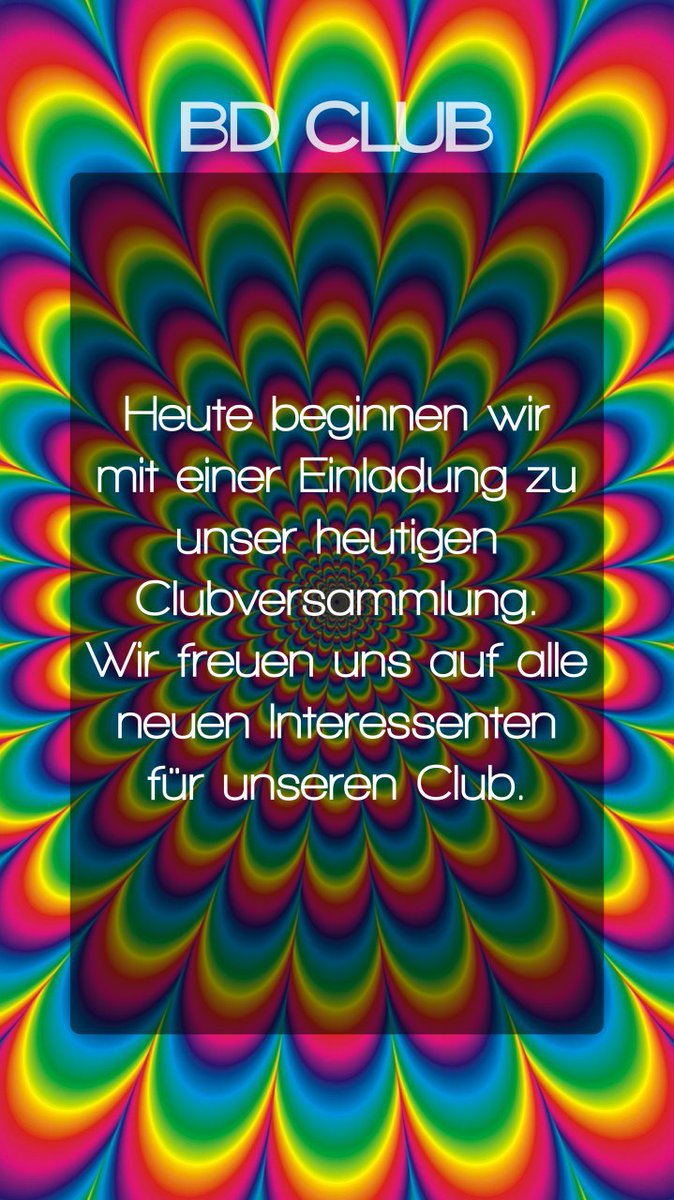 BD_CLUB's tweet photo. Willkommen zu unserer CGW. Wir werden 49 🥳
Um 20 Uhr haben wir unsere erste Clubversammlung dieses Semester im BD Club. Kommt vorbei und lernt uns kennen.
Wir freuen uns auf Euch 💙 https://t.co/XQu07taGMI