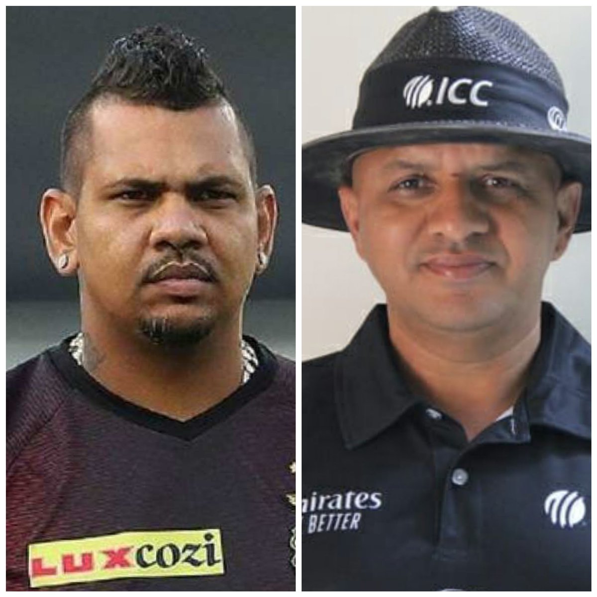 Wife_of_hacker's tweet photo. @cricketaakash Today Only Ths 2 Brothers Played Against RCB 🤣 https://t.co/XFO6lLgPeK