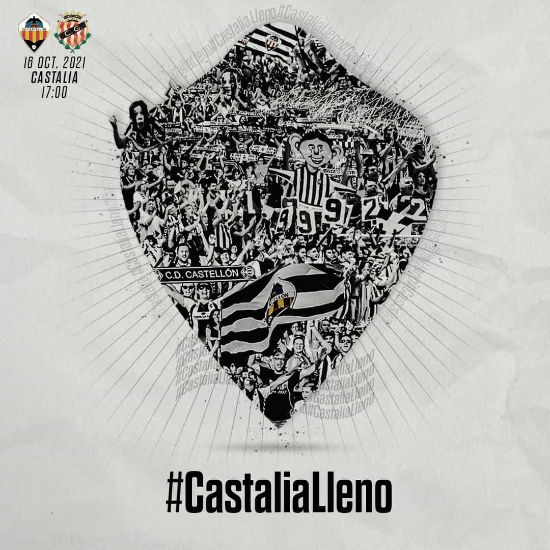 ASPECAS1922's tweet photo. ⚪⚫ | POR UN #CastaliaLleno ! 

@cdcastellon https://t.co/7djL1qyGHl