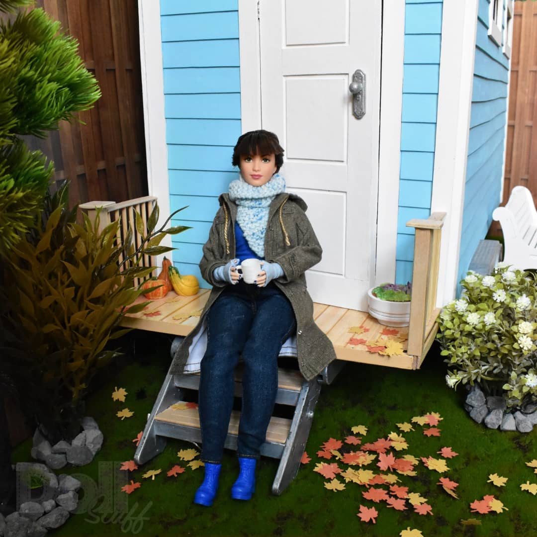 DollStuff3's tweet photo. Have a nice autumn day 🍂🍁☕
.
Here are some older photos of the tiny house
.
#dollhousecrafts #barbiehouse #dolldiorama #dollhousedesign #miniatureworld #diydollhouse #dollhouseminiatures  #diybarbiehouse #barbietinyhouse #barbieautumn #barbie https://t.co/qe7OFiwniV
