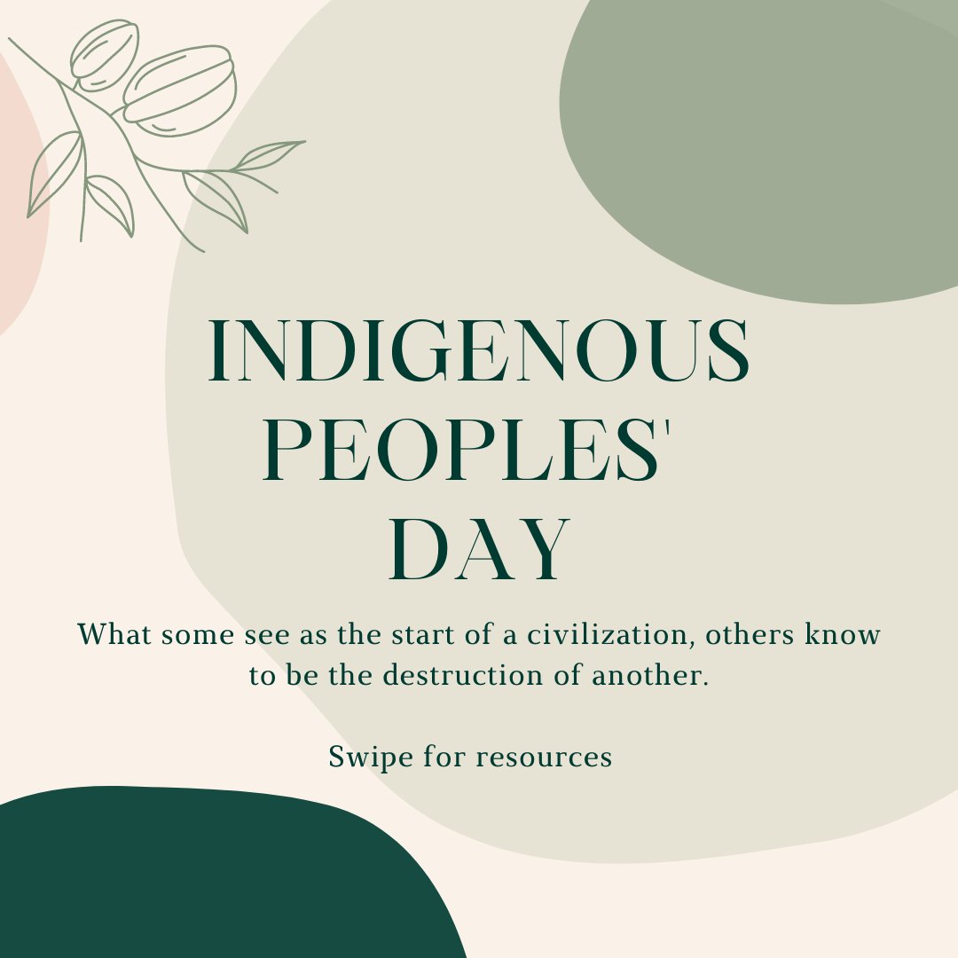 WatershedPics's tweet photo. Celebrate Indigenous Peoples’ Day today and everyday. https://t.co/ndns8pcHdK