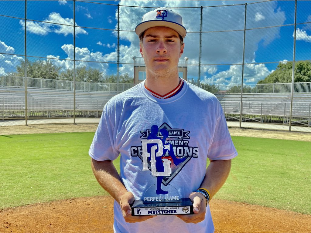 Big congrats to our 18U National team for bringing home the championship at the 2021 Perfect Game WWBA Upperclass Fall Nationals in Fort Pierce, Florida! 10 players 💪💪 <a href="/PerfectGameUSA/">Perfect Game USA</a> <a href="/PG_Scouting/">Perfect Game Scout</a> <a href="/PG_Tourney/">Perfect Game Tournaments</a> <a href="/PGMidAtlantic/">PG Mid Atlantic (NY, NJ, PA, MD,DE,DC)</a> @PBRMaryland
