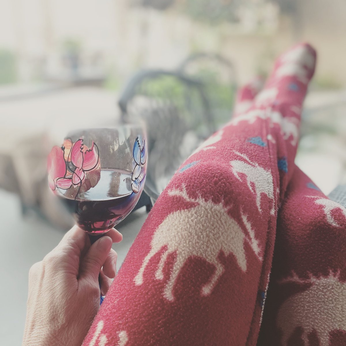 dapetrick's tweet photo. @HillaryClinton loved you on @TheView today. However, I am going to be needing those pajamas! I collect footed-PJs and particularly moose ones! Ha! I need those PJs in my life! https://t.co/tAw3jr471N