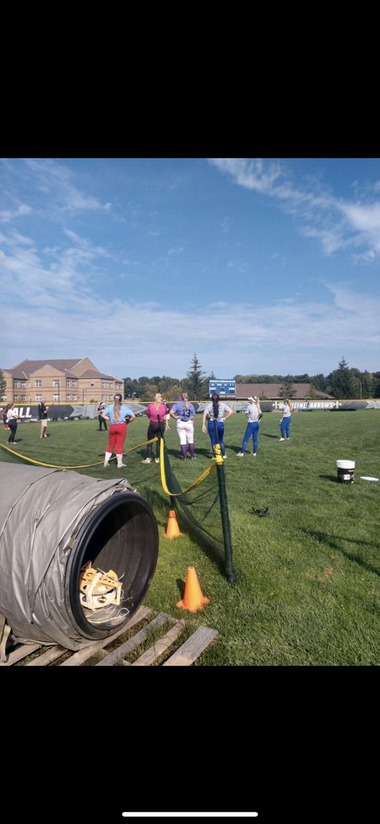Had an amazing time yesterday at the Ursuline College Camp! Thank you to all of the amazing coaches and players. @UCSoftball1 Can’t wait to be back!