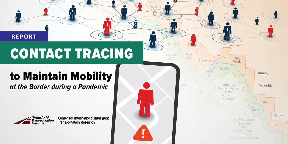 TTITAMU's tweet photo. Contact-tracing apps can help slow the spread of viruses like COVID-19. A CIITR research team evaluated these apps in a border region context. Read the full report: https://t.co/KUTf15UIAP
#CIITR #ContactTracing #COVID19 #ElPaso https://t.co/QniLNS2vah