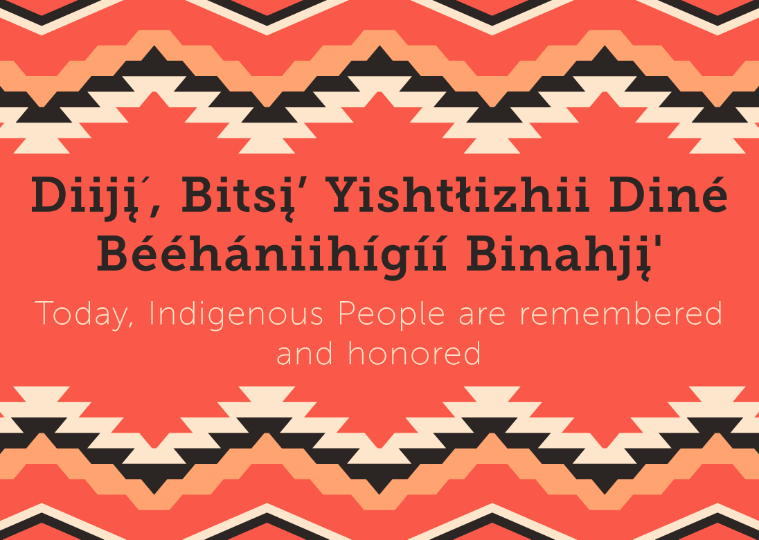 NavajoLibrary's tweet photo. Yáʼátʼééh Indigenous Peoples' Day! https://t.co/fcx9BUAxoF