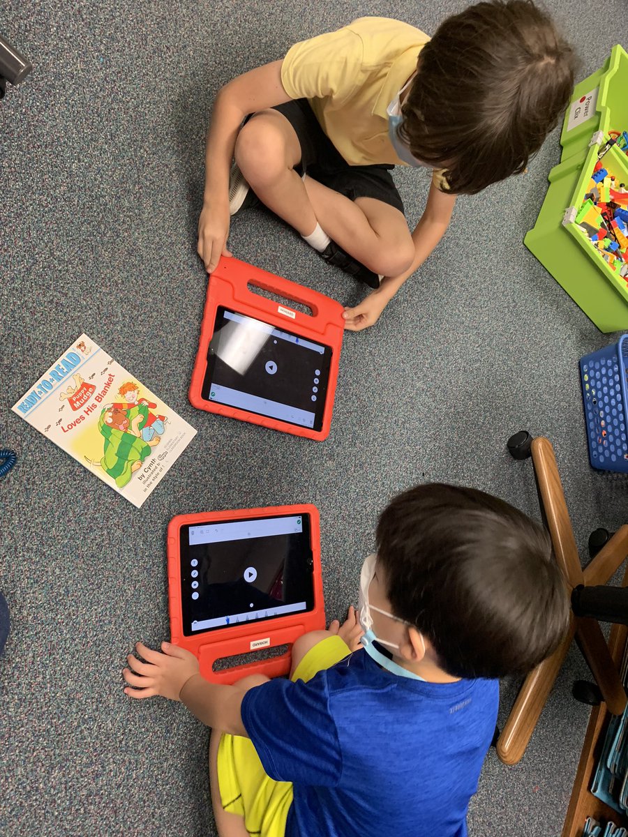 These KinderGators are learning how to record themselves retelling the important parts of a story and are then posting it on <a href="/Seesaw/">Seesaw</a>! Way to go Gators! <a href="/GoshenHillcrest/">Goshen Elementary at Hillcrest</a>