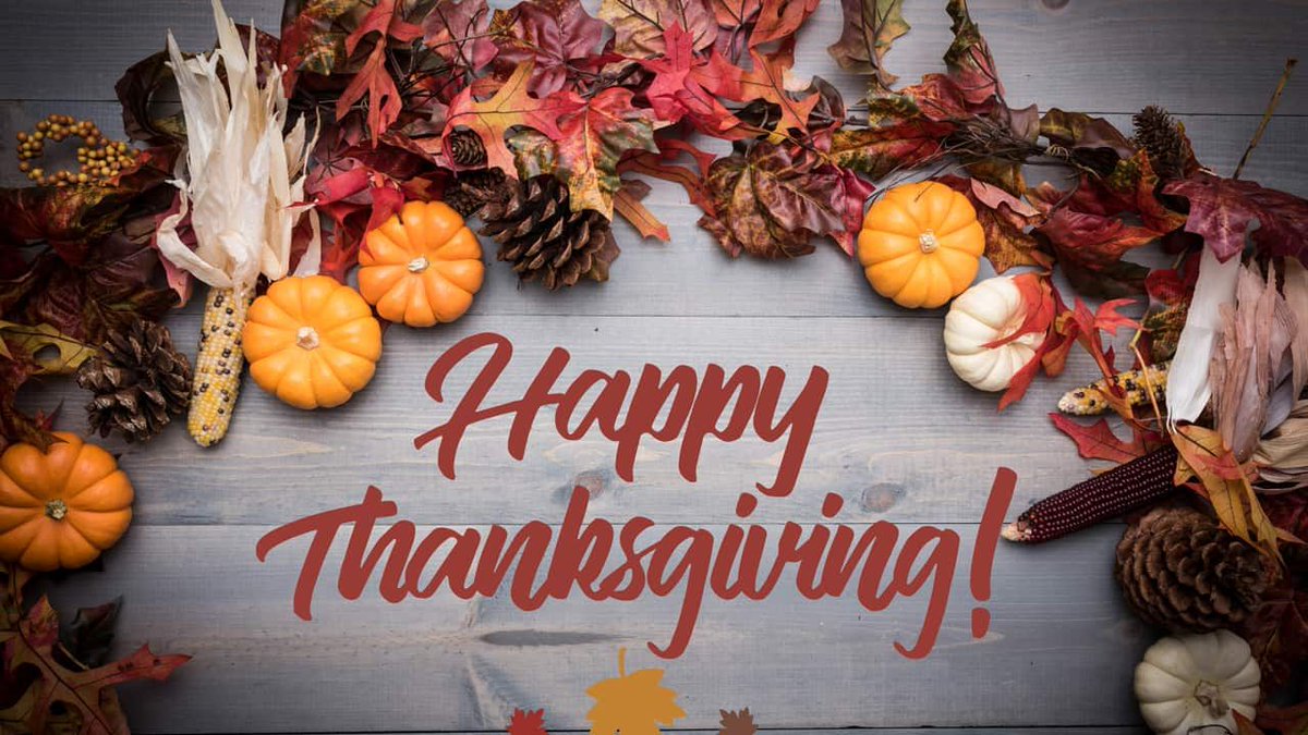 Happy #Thanksgiving! It’s a time to give thanks, &amp; what better way to show appreciation than to give thanks to the Earth that provides us with life, food &amp;everything that sustains us! We wish everyone #HappyThanksgiving filled with gratitude, family, friends and happiness. 💛 🍂
