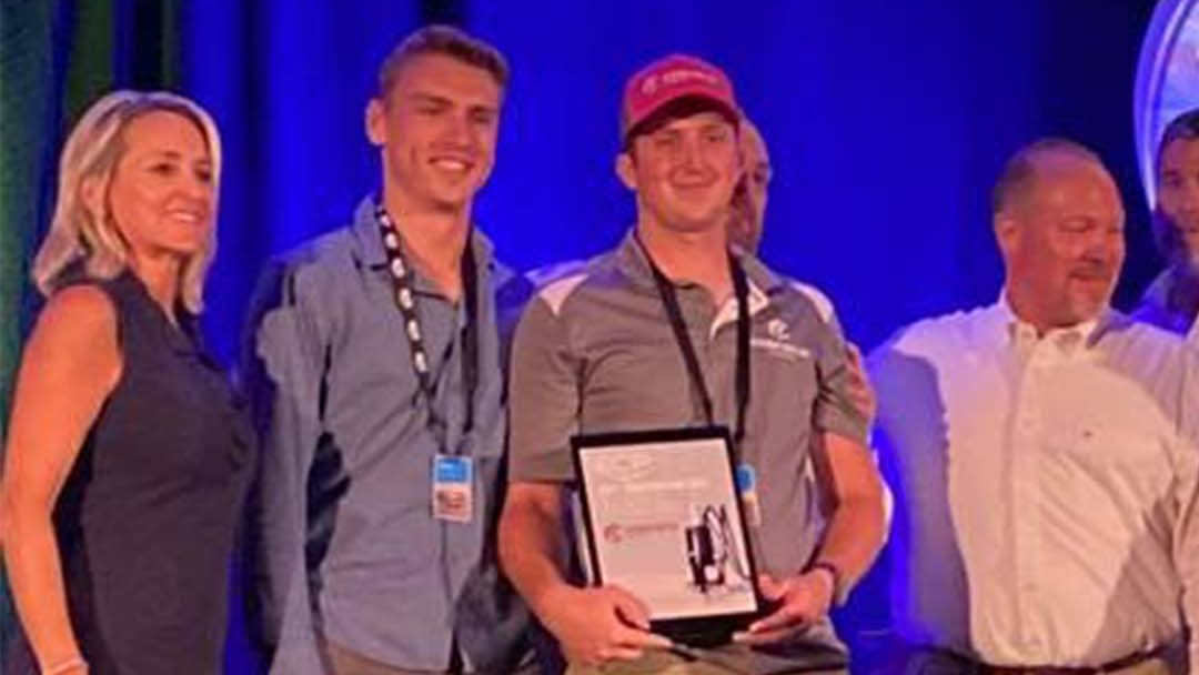 ConcretePolyfix's tweet image. We are very excited and honored to have received one of the few poly awards given by our friends and supplier ECP at their #driven2021 event!  Such recognition motivates our team to continue to provide the high-quality services that is expected when working with Concrete PolyFix.