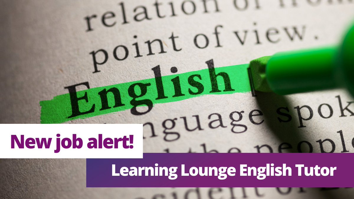 QTempsQMUL's tweet photo. 🚨 JOB ALERT 🚨

Job Title: Learning Lounge English Tutor
Pay Rate: £14.00
Duration: 3 Months

Join QTemps and apply below 👇👇👇

https://t.co/83W4DLm5Yj https://t.co/FODz8XfOC5