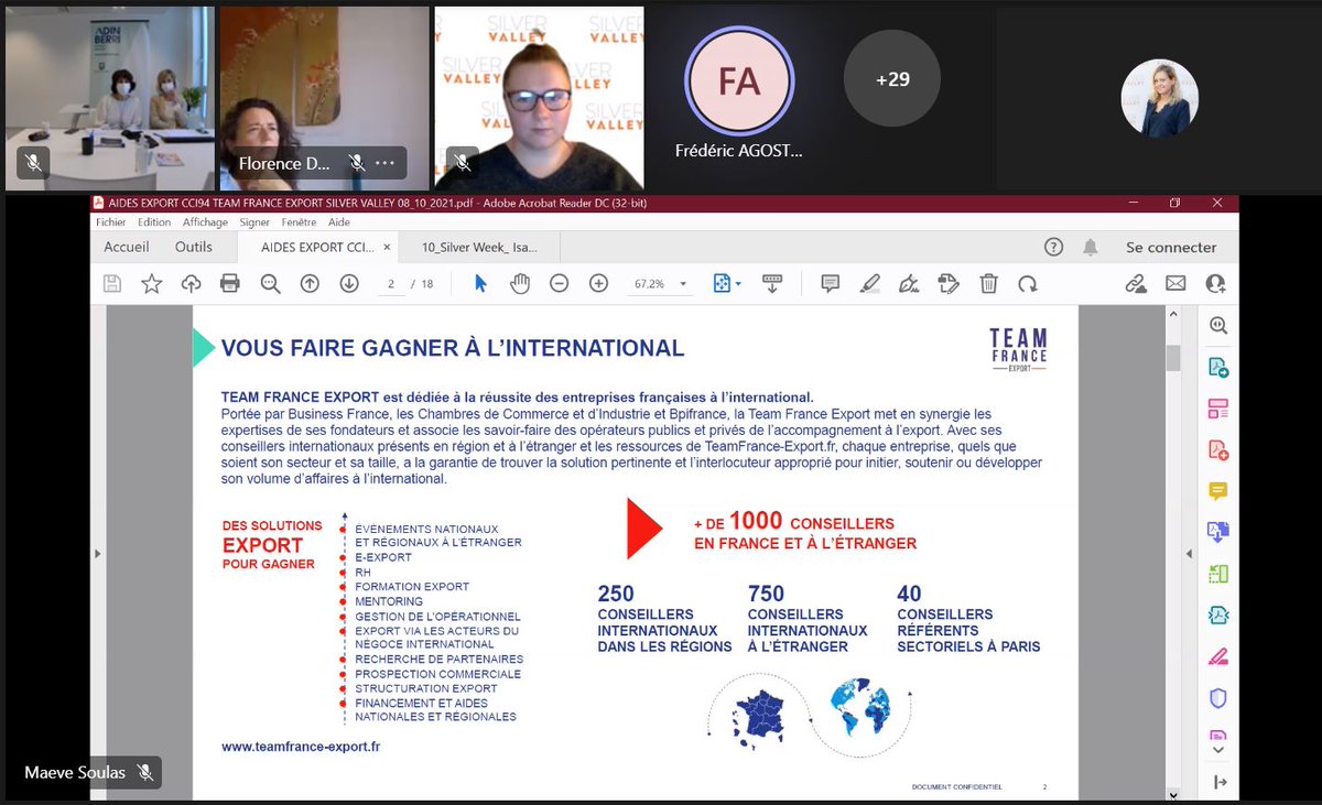 SilverValley_'s tweet photo. Comment optimiser son développement #international ? 
La team #FranceExport de @CCI_inter accompagne les entreprises françaises qui souhaitent s'exporter. Accompagnement, Convention d'Affaire, Partenariat, Prospection Commerciale, Formations, Rencontres BtoB... 
#SilverWeek https://t.co/9RAZA4ZMjE
