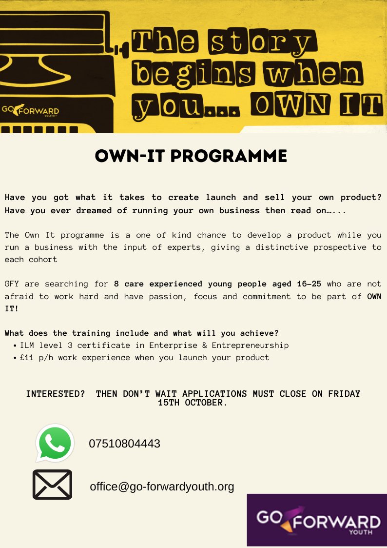 Ready for a change, a new opportunity? Here is, the first step............ Apply today !