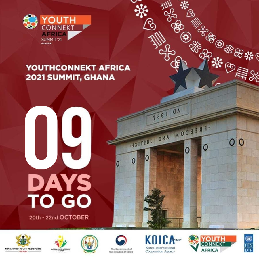 Youthgh's tweet photo. Attend the #YouthConnekt Africa 2021 Summit; contribute to Africa’s development and make a difference!
Register now: https://t.co/fCN4C50CTU
#NYA #MoYS #FacilitatingYouthDevelopment #YouthCanDoIt #YCAAccra2021 #UNDP #MOI #MFARI #YCA #YCA21 #KOICA #YouthConnektAfrica https://t.co/6UzrQxyma3