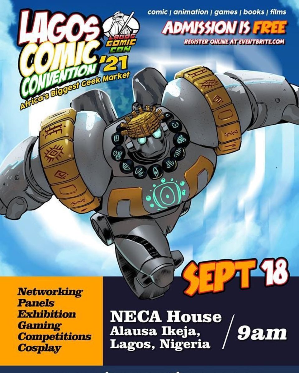 SOLRAD_mag's tweet image. Cisi Eze introduces SOLRAD readers to Lagos Comic Con and the Nigerian comics scene with this show feature and interview with Ayodele Elegba.
@cisi_eze @lagoscomiccon @ayodreammaker
solrad.co/lagos-comic-co…