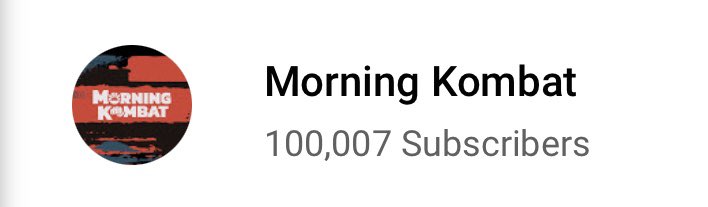 lthomasnews's tweet photo. Great start to a Monday. Thanks, everyone. Live show at 11am ET. Long live @morningkombat. https://t.co/qNCIyYJxdU