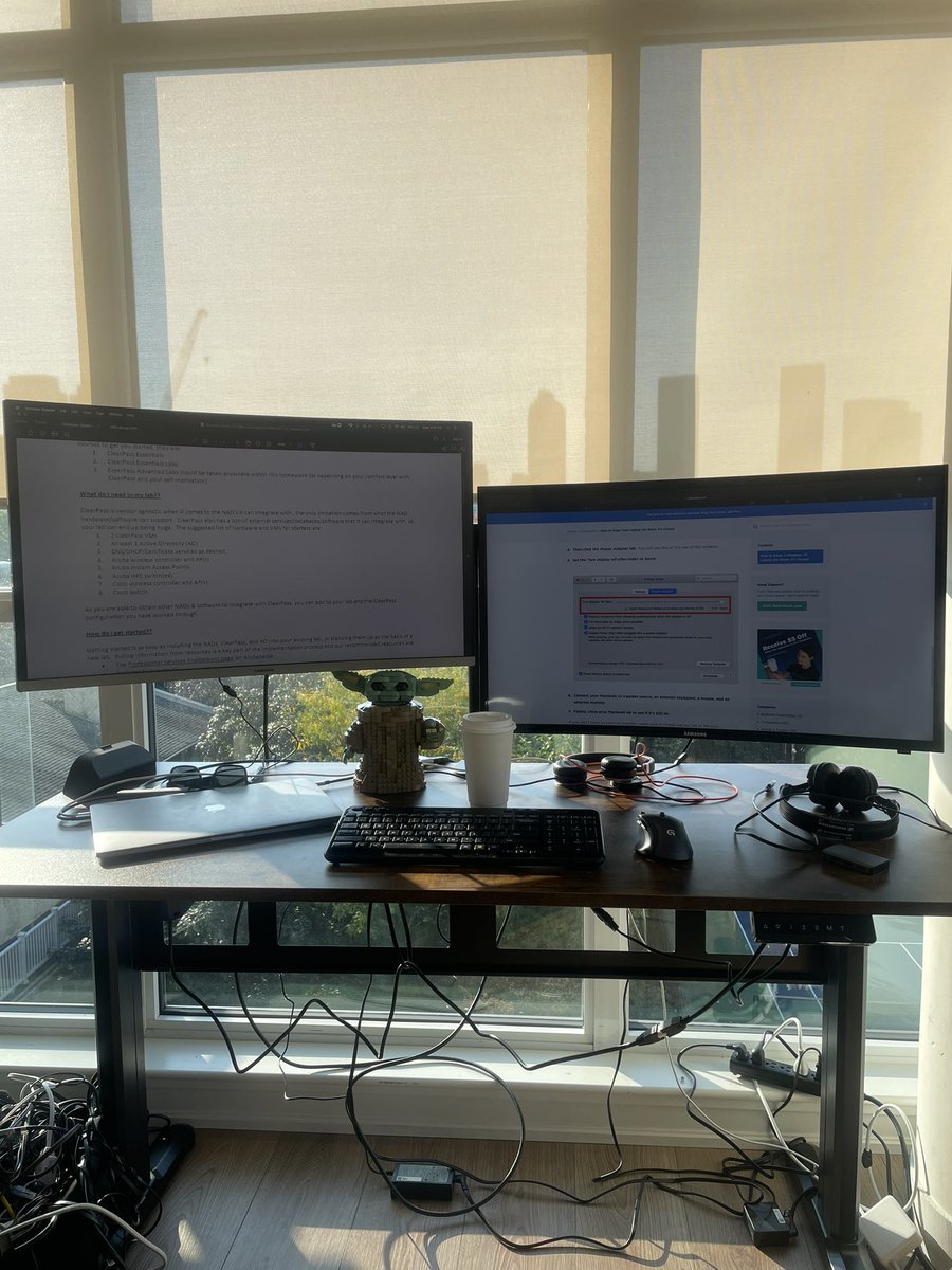 New office/Lab in the new condo. Waiting on lights and cable organizers.