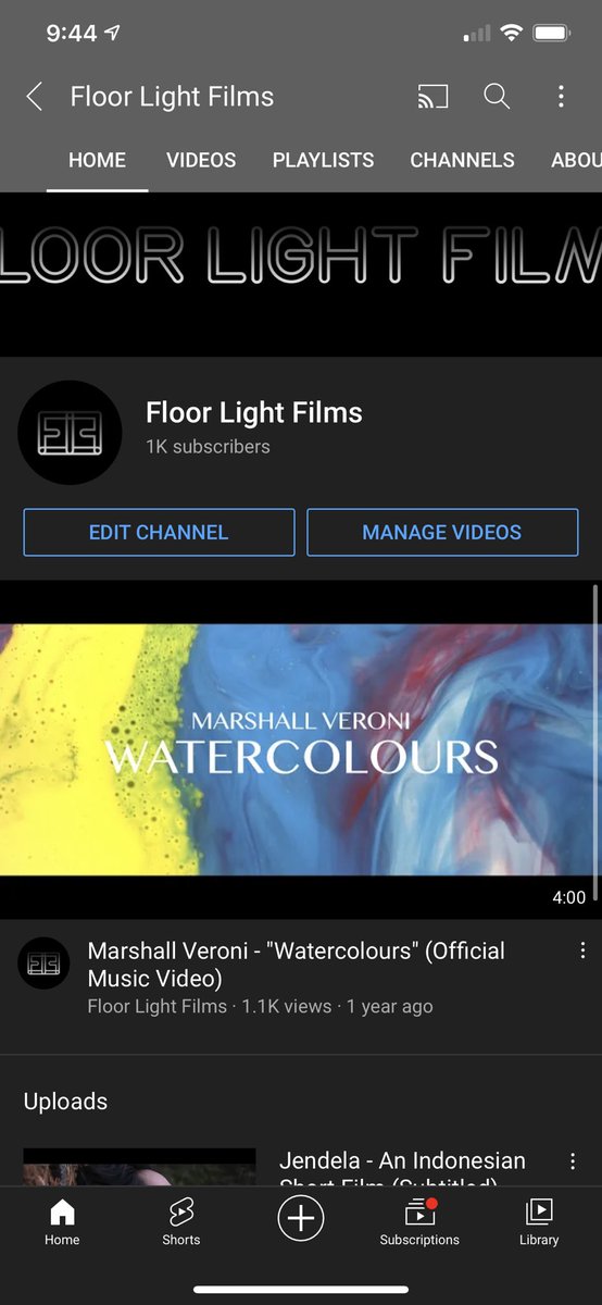 DarikMaurice's tweet photo. WE DID! @FloorLightFilms has reached 1K subscribers on YouTube! These means we can apply for the partnership program!
Thank you all so much for the magic you pulled off.
It worked!!!
✌🏻❤️✌🏻 https://t.co/ckB5V8N5KF