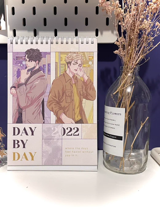 Sakuatsu : Day by Day 
My calendar test print is hereee 
Sneak peakk 🥰🥰🥰 