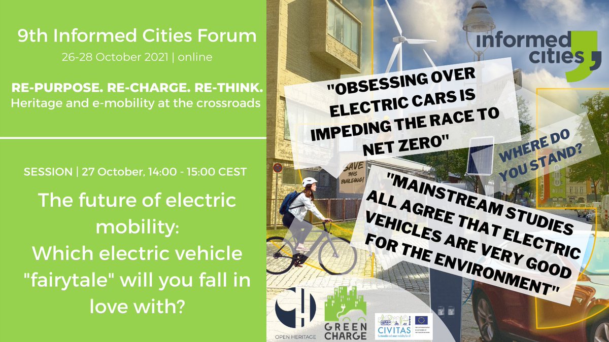 GreenCharge2020's tweet photo. With 2⃣ weeks to go, now's the perfect time to sign up to the virtual #informedcities Forum.

Along with a diverse programme, we have 4⃣ sessions discussing the work of GreenCharge in the wider context. 

ℹ️ More: https://t.co/BV25Fw3Yrf

📅 Register free: https://t.co/vOpiN0RAFz https://t.co/Cqi9eE1K0U