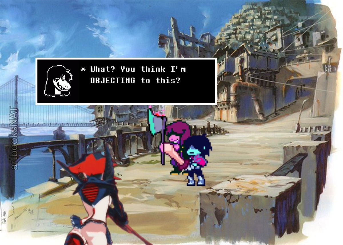 I dunno who the hell these two are... but if it's a fight they want, they'll get one!