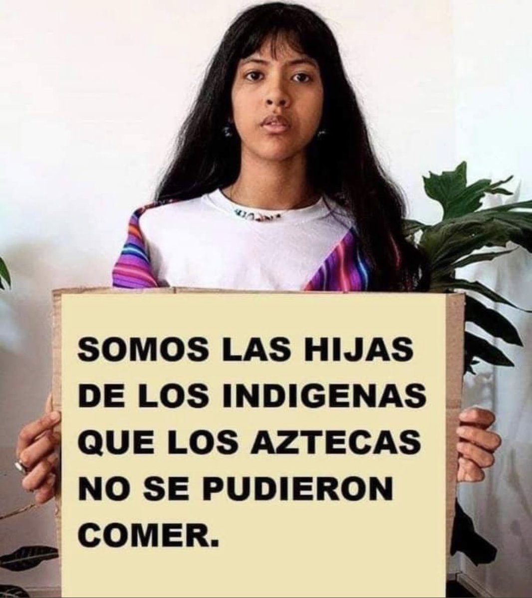 LezoES's tweet image. Seguimos preparando arsenal para el 12 de Octubre defendiendo a las hijas de los indígenas que los aztecas no se pudieron comer y que las naciones angloparlantes no pudieron exterminar en América.