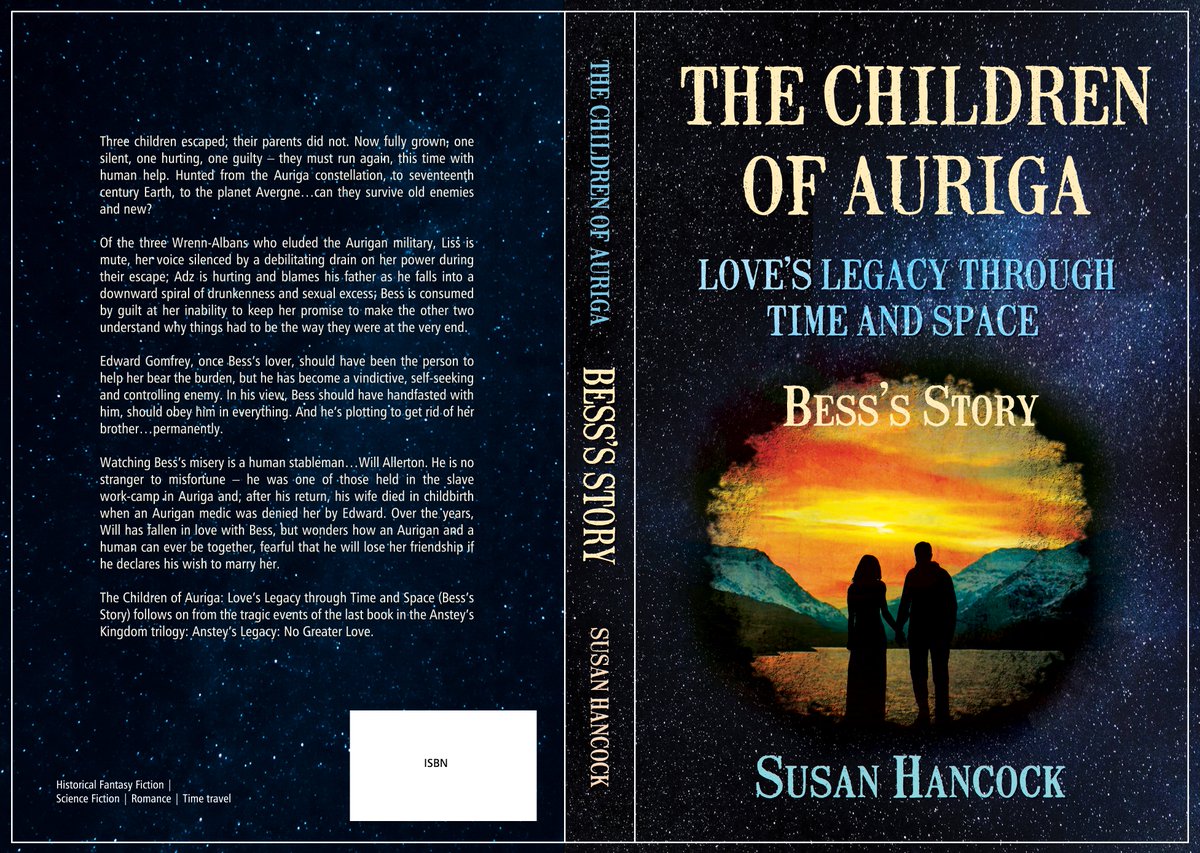 LAUNCH DAY 🥳🎉🪅🍾
The Children of Auriga is now available as ebook or paperback. I hope you love reading about my Aurigan refugees, Adz, Bess and Liss. In case you haven't finished the trilogy, Anstey's Revenge and Anstey's Legacy are on offer at $0.99ea so you can catch up. 🥰