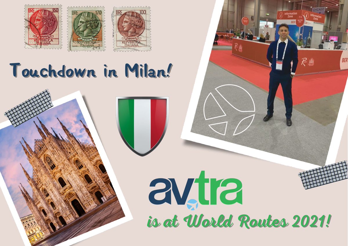 flyavtra's tweet photo. Great to be at an aviation event in person after such a long time!
Routes 2021 has kicked off and our Amir Hashemi is representing #Avtra and looks forward to meeting you!
#worldroutes #routes2021 #milano https://t.co/VrQfkgTtGl