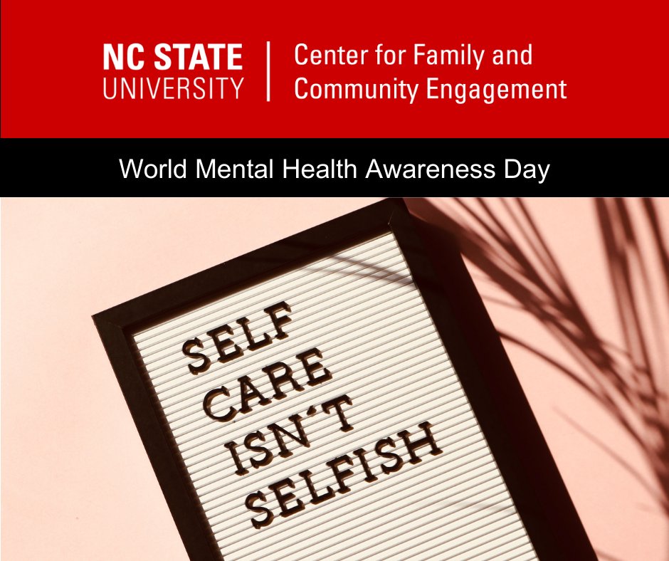 cfacencstate's tweet image. Sunday, Oct 10, 2021 we came together as one and recognize those coping with mental illness. We can support each other by staying educated about mental health, practicing self care and asking for help in times of need.

#NCWellness #MentalHealth #Wellness #CFACE #SocialWellness