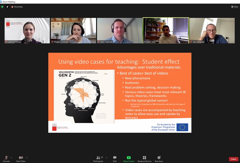 At the ‘Opportunities and Challenges of the Digital Era: Teaching and Pedagogy in IR’ roundtable, Andreja Jaklič stressed that development of materials adapted to blended learning strengthen University stability and student satisfaction.

#Erasmusplus #MNCWhispering  #multiplier