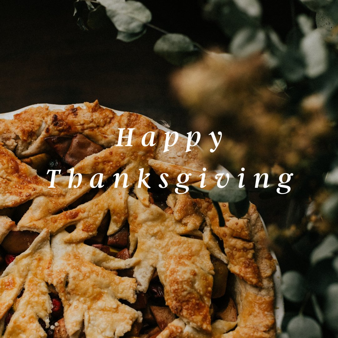 Happy Thanksgiving to our Canadian friends!
#Thanksgiving