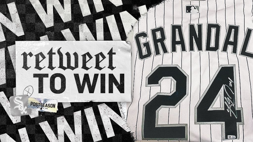 RETWEET for a chance to win an autographed Yasmani Grandal jersey. #ChangeTheGame 

No purch. nec. Enter by 11:59 p.m. CT on 10/11/21. atmlb.com/3p5IbD5