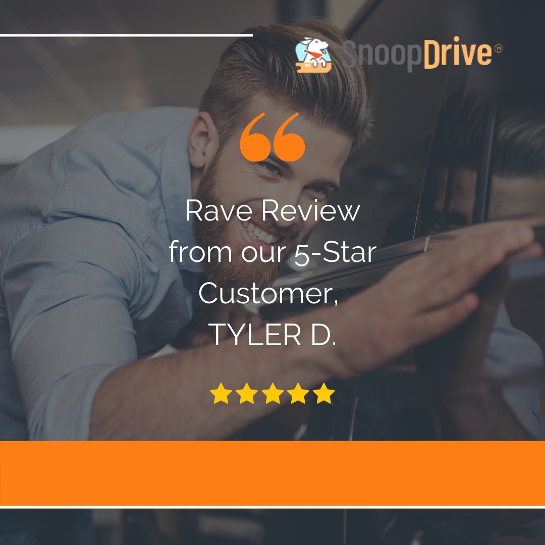 SnoopDriveAuto's tweet photo. Rave Trustpilot Review from Our 5-Star Customer 

SnoopDrive is amazing! I was shopping online for an extended warranty for my car. On the site I was guided through a simple automated process with no sales pressure. 

— Tyler D.

SnoopDrive
https://t.co/B1EDWKaj5V

#SnoopDrive https://t.co/zsGdz98eu5