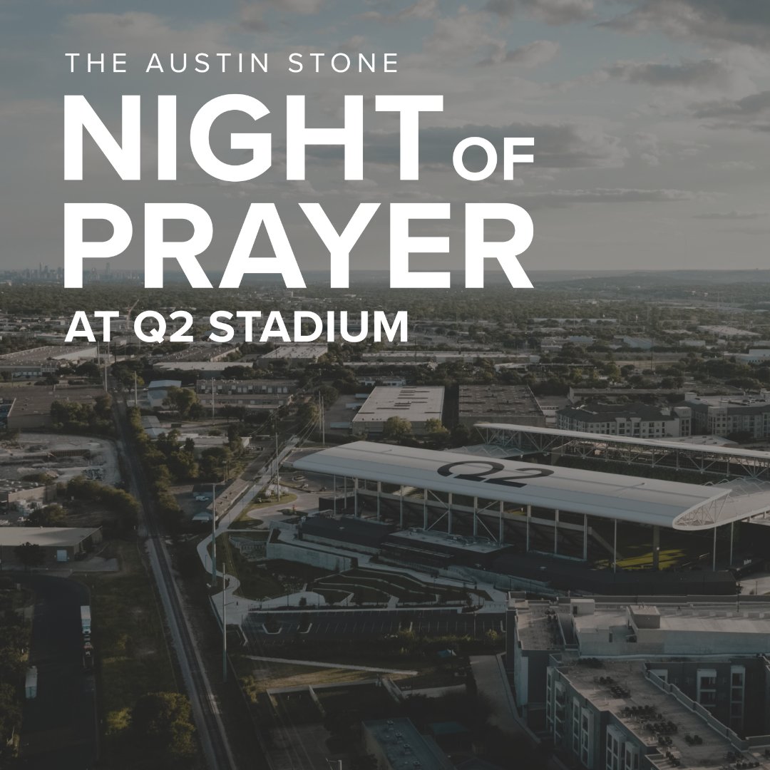 Church Family, we hope the Reviving Love Series has been a time of refreshment for you w/ Jesus!

We are so excited for this season to culminate in a night dedicated to prayer with our entire church at <a href="/Q2Stadium/">Q2 Stadium</a>!

Join us for a Night of Prayer @ Q2 Stadium Tuesday, 10/12 at 5pm!