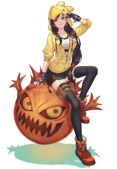 チョコボフードかわいい🐥🔥 #Tifa 