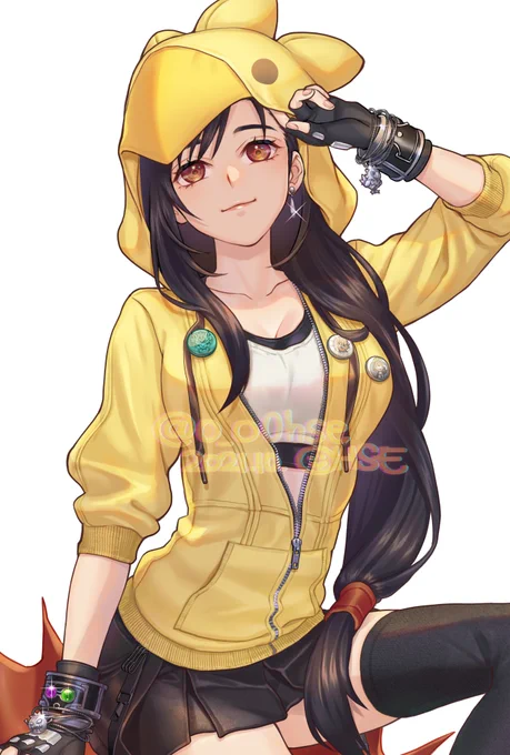 チョコボフードかわいい🐥🔥 #Tifa 