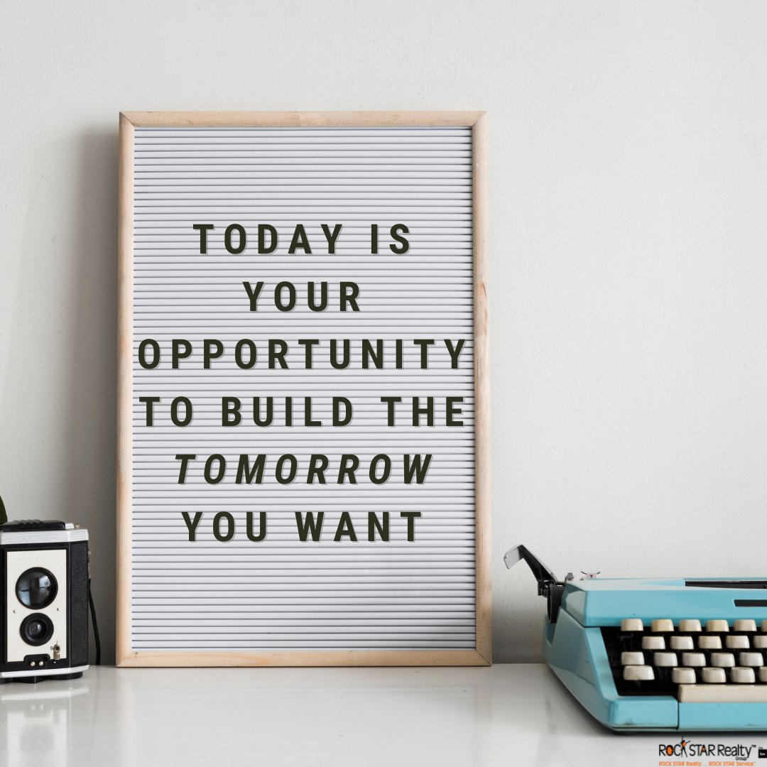 A little #MondayMotivation to start your week off right! 
•
• 
•  
#ROCKSTARRG #KWMetroCenter #RealEstate #FallsChurchCity #monday #motivation #quote #makeitcount #build #lifewants