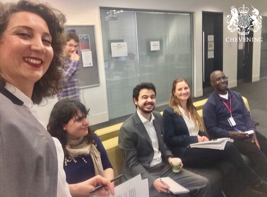 CheveningFCDO's tweet photo. Exams can be stressful but looking back on this photo of me preparing for my final project in TV production, I can see joy in our faces. The entire #Chevening experience was joyful – @aliu_majlinda, Kosovo
Apply today: https://t.co/kMH9SoV7Jf 
#BeChevening https://t.co/sh8di4Rhjo