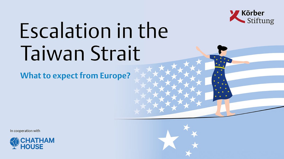 LianaFix's tweet photo. In recent weeks the situation in the #TaiwanStrait has deteriorated. In this year's @KoerberIP #PolicyGame we looked at this #scenario and focused on Europe's interests and policy options. Check out ๐ซ๐ท๐ฉ๐ช๐ฌ๐ง๐ฎ๐น crisis responses in this thread๐งต๐ /1 https://t.co/7dfWfcUNrg
