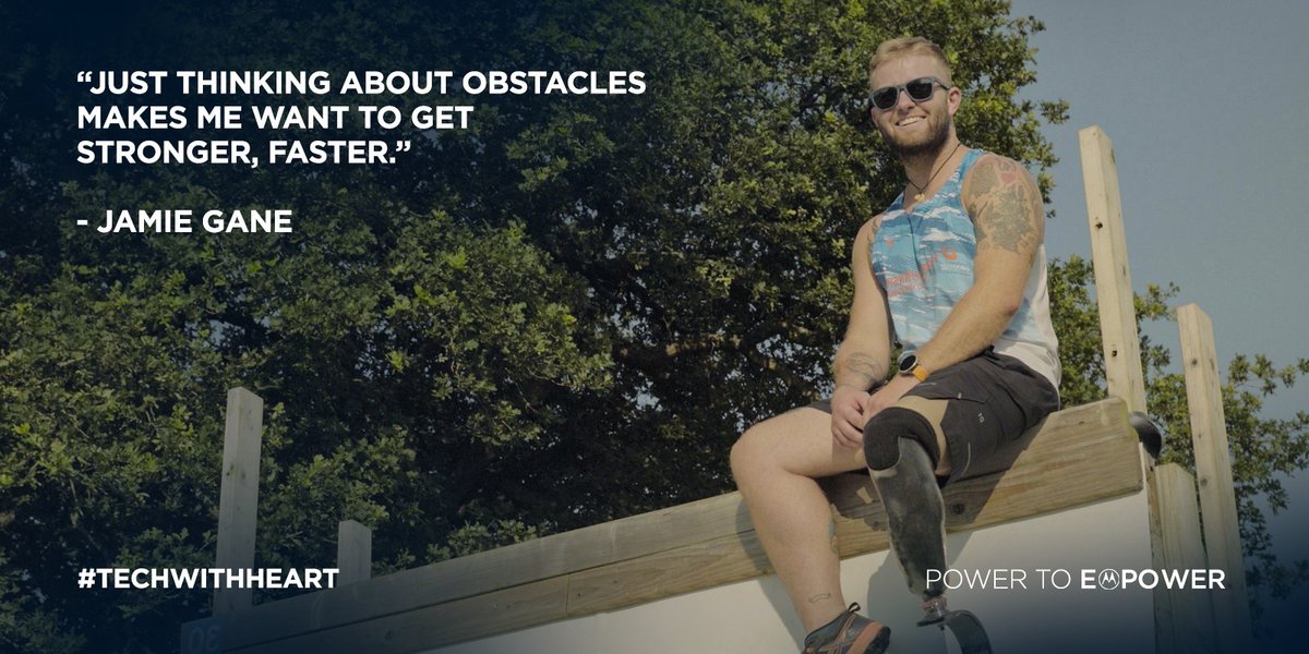 Moto's tweet photo. Multi-disciplined athlete Jamie Gane stays energized through connection, sharing his experience with the world – and turning physical limitations into strengths. See his story at https://t.co/285yj419EQ. #techwithheart #powertoempower https://t.co/J4NcAMhQI6