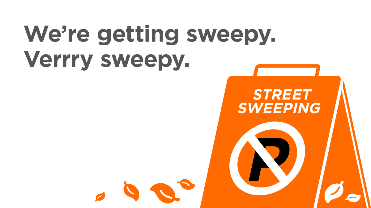 cityofsaskatoon's tweet image. Is it all that 🍗 turkey we ate? Nope! Our fall sweep starts TOMORROW, October 12 in super 🍂 leafy neighbourhoods. Thanks for watching for our signs and moving your car! Find your sweep day: Saskatoon.ca/sweep. 
#fallsweep