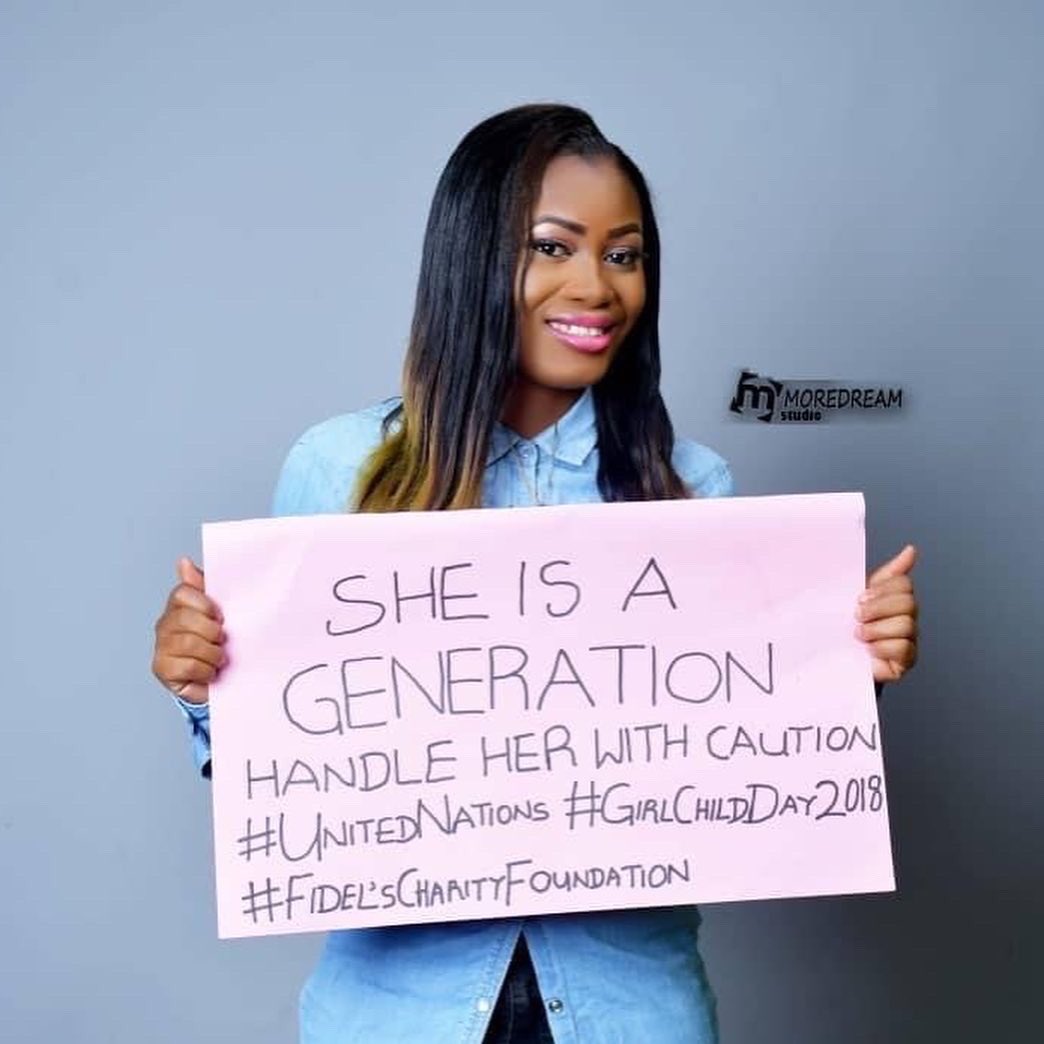 fidel_found's tweet photo. A woman is MORE - not to be objectified, reserve absolute right to their bodies, and that the totality of a woman is beyond sexual gratification, reproductive duties and domestic chores.
Support a girl child today.
#FidelFoundation #InternationalGirlChildDay #IDGC2021 https://t.co/yL9mQj23T0