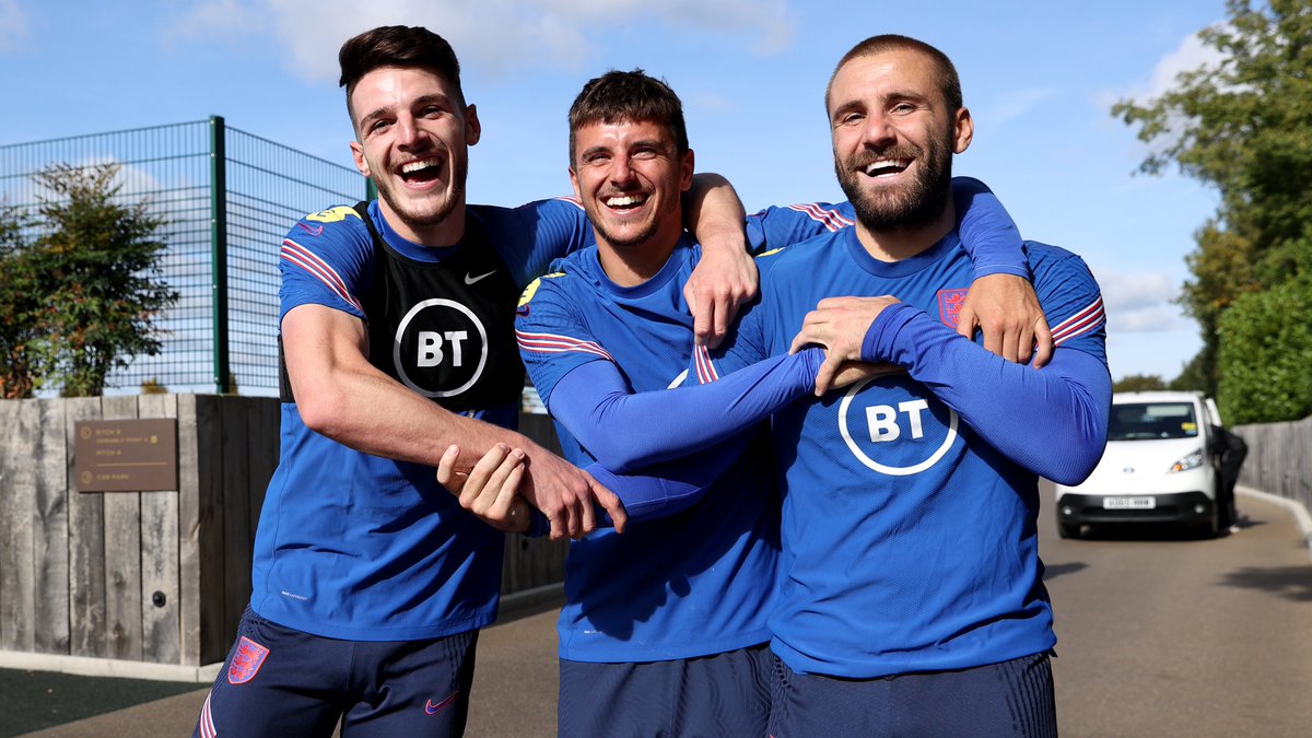 Get in the photo, <a href="/LukeShaw23/">Luke Shaw</a>! 😂