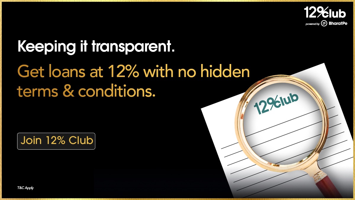 12percent_club's tweet photo. We mean what we say.
Get easy loans without any hidden terms & conditions at just 12%.
Download now: https://t.co/khWI8t4BIM
#12percentclub #getloan #investing https://t.co/fVWKX0HWqb